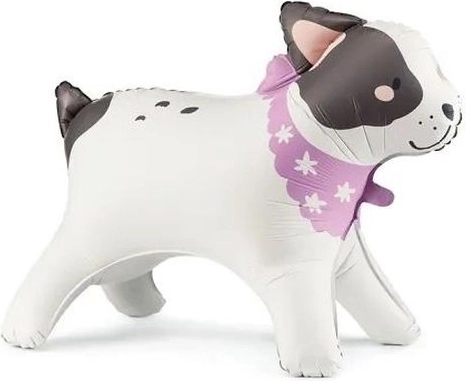 Standing Foil Balloon Bulldog 75 × 57 cm