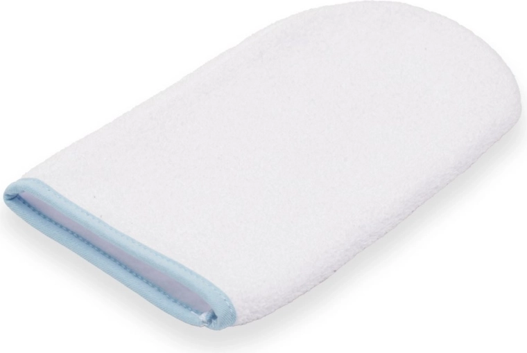 Free terry washcloth for gentle washing