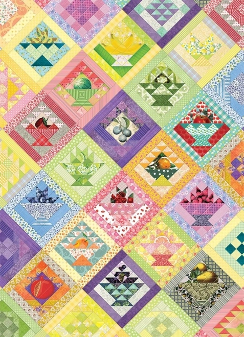 Puzzelsprei met fruitmanden 1000 stukjes