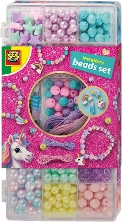 SES Unicorn Jewelry-Making Bead Set