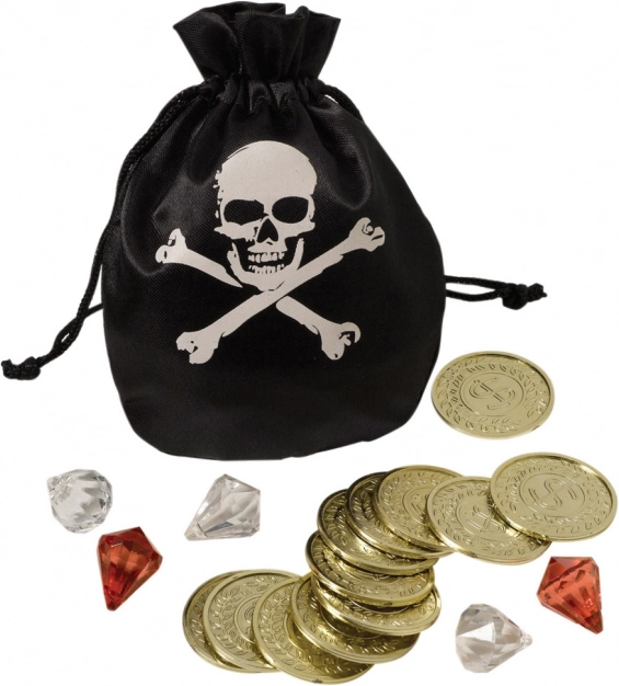 Piratenbuidel met schat
