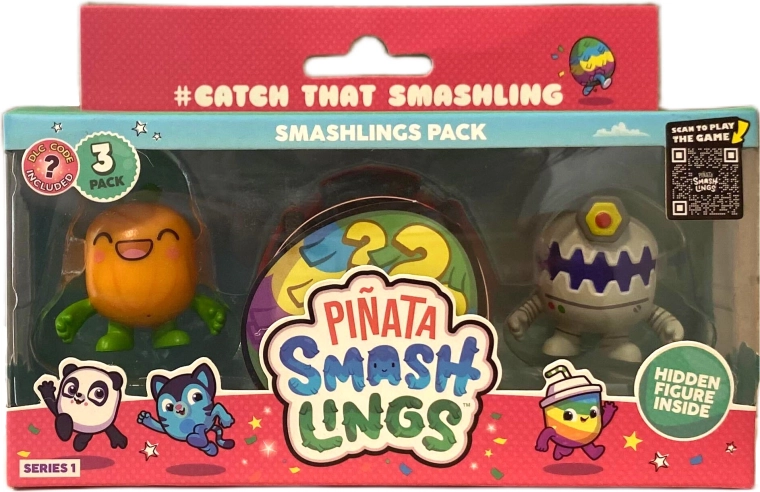 3 random characters from Series 1 in every pack