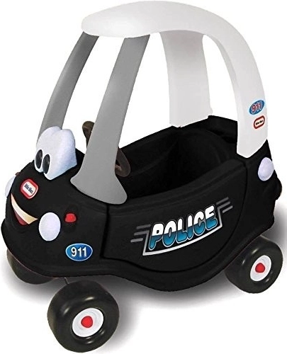 Little Tikes draisienne policière de patrouille Cozy – noire