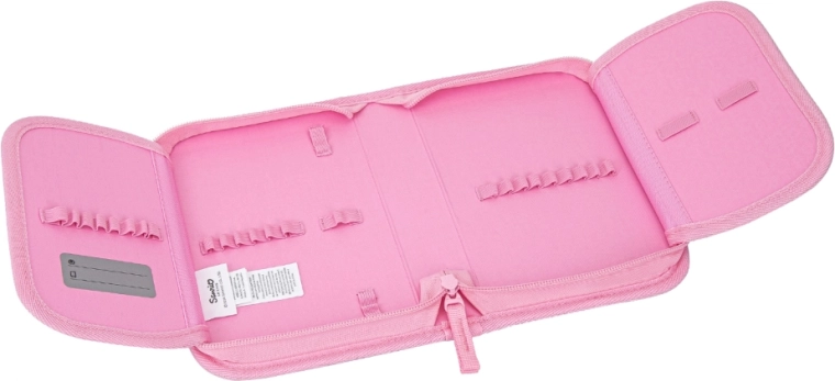 Well-organized pencil case with durable YKK zipper