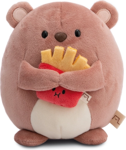 Ourson en peluche NICI MyMochi Nomo avec frites 27 cm