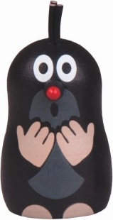 Detoa wooden magnetic figure Little Mole astonished