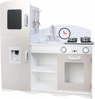 Holzküche mit Effekten