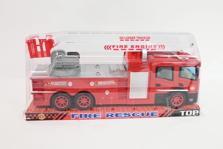 Camion de pompiers à rétrofriction (pull-back)
