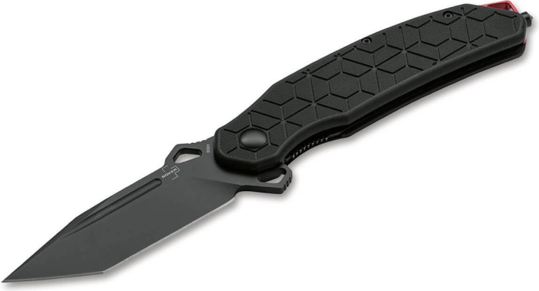 Böker Plus Yokai tactical folding knife, black G10, glass breaker