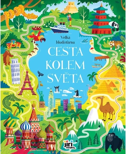 Groot doolhofboek rond de wereld