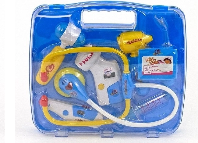 Children’s doctor play set in a carry case with light and sound effects