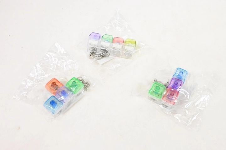 Click keychain with light