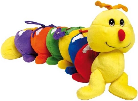 Small Foot textile centipede for fine motor skills training