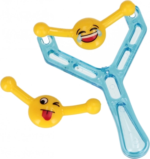 Cheerful emoji projectiles