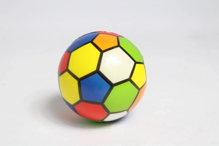 Soft Colored Ball 10 cm (6 pcs)