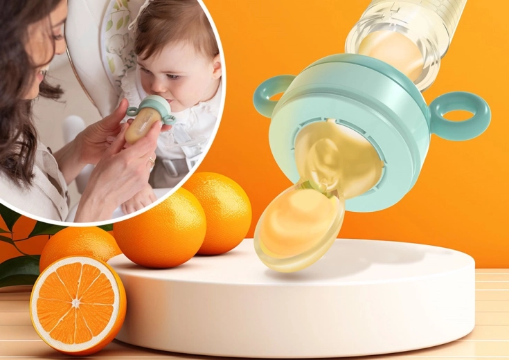 2-in-1 spoon for purées and porridges