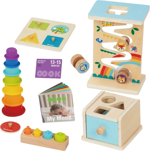 6 activities in one Montessori set