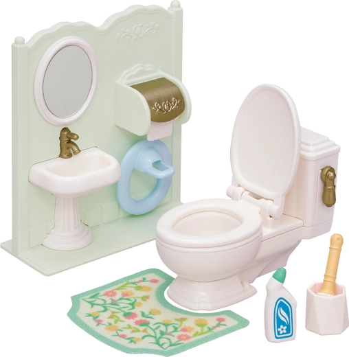 Set de salle de bain avec WC