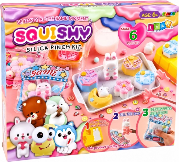 Make 6 of your own squishy figures