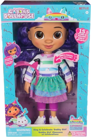 Interactive Gabby Girl Doll from GABBY’S DOLLHOUSE 33 cm