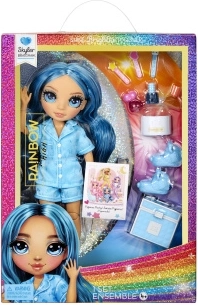 Rainbow High Junior Doll Pajama Party, Skylar Blue