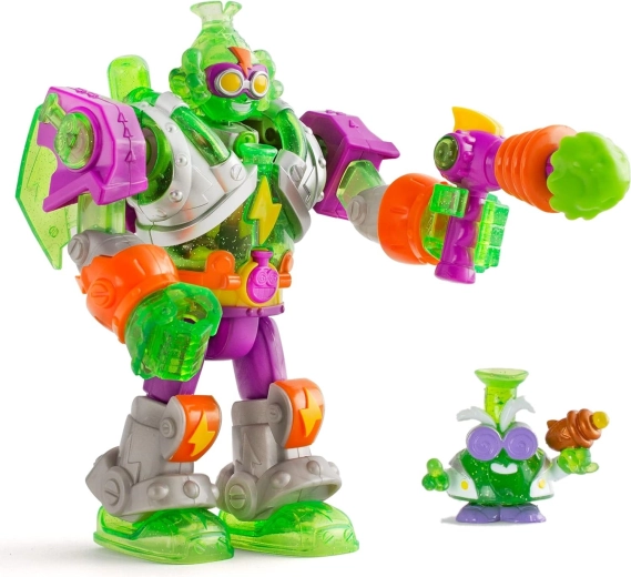 Poseable super robot for action poses