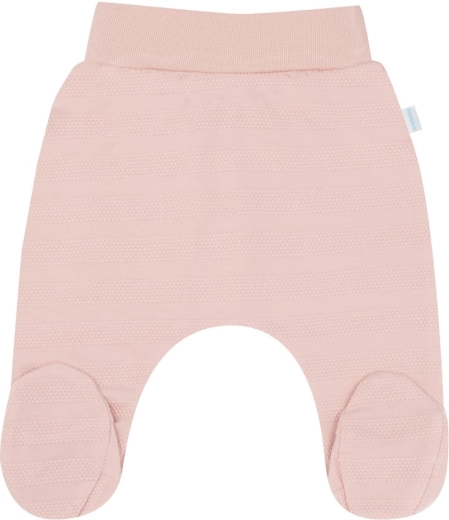 Pantalon pieds intégrés avec bord doux et pieds couverts