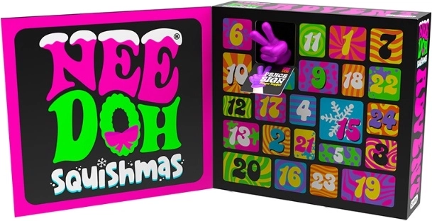 Adventskalender SCHYLLING NeeDoh met anti-stressspeelgoed