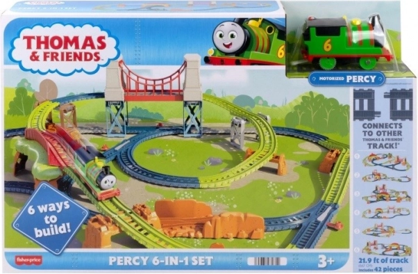 Pierre et l’ensemble de rails 6 en 1