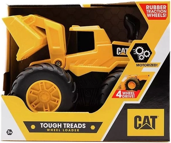 Bagger tout-terrain CAT 4x4 avec lumières et levier de commande – 19 cm