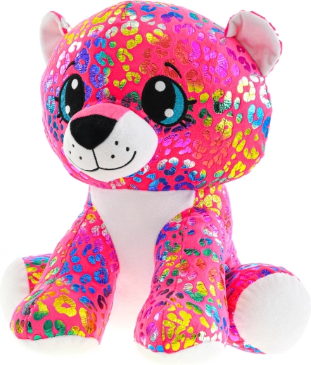 Leuchtende Farben und glitzerndes Muster