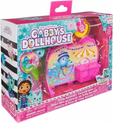 GABBY'S DOLLHOUSE chambre carnaval de Narvalkočka