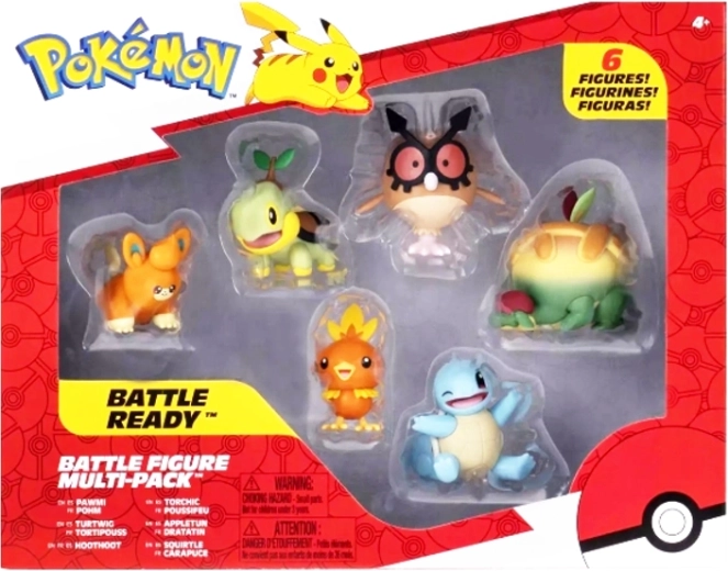 Pokémon Set of 6 Figures