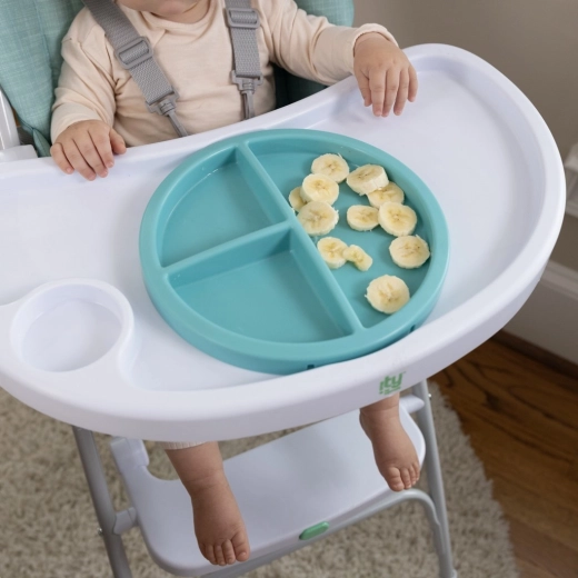 Twist & Dine plate for independent feeding