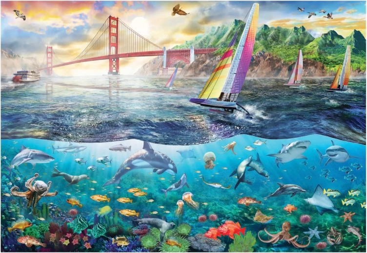 Anatolian puzzel San Francisco-brug 2000 stukjes