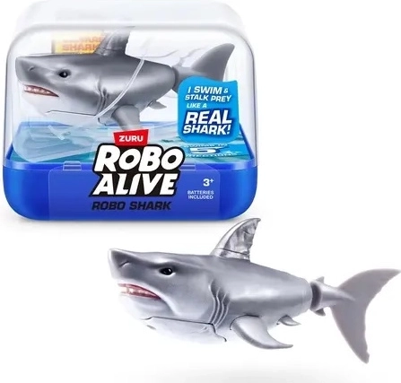ZURU RoboAlive requin flottant gris