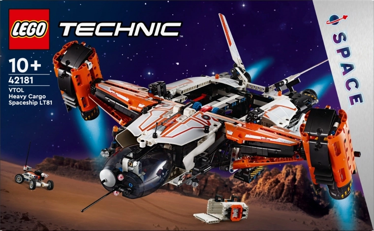 Lego Technic VTOL LT81 Transport Spacecraft