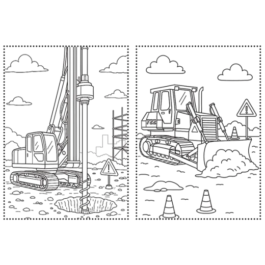 Twee scènes op één pagina