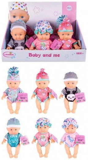 Baby Doll with Cap 21 cm