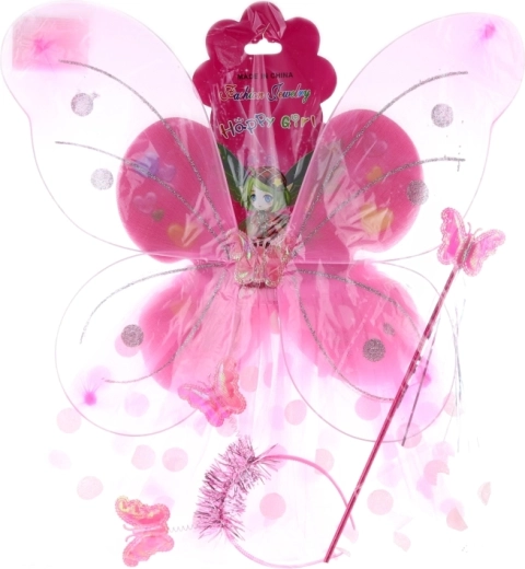 Lichte vleugels met elastische bandjes