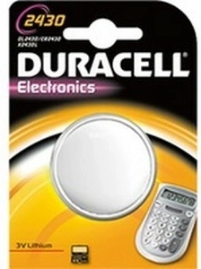 Duracell Lithium DL2430 3 V lithium coin cell battery (1 pc)