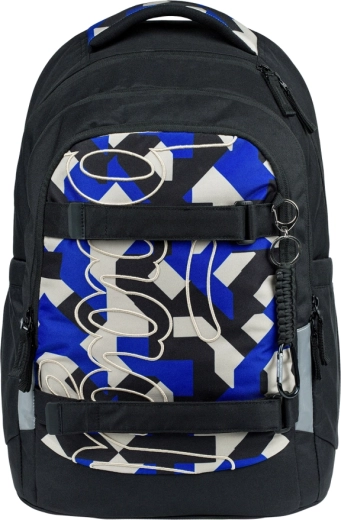 Lightweight backpack with adjustable back panel and hip belt