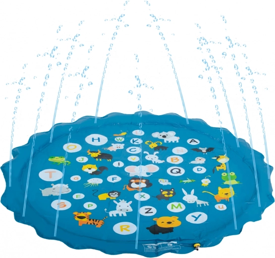 Garden water play mat with sprinkler 170 cm