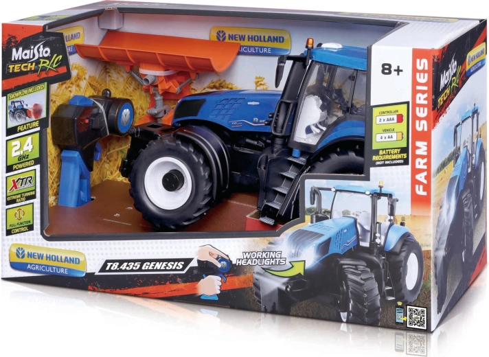 Feux fonctionnels et design New Holland sous licence
