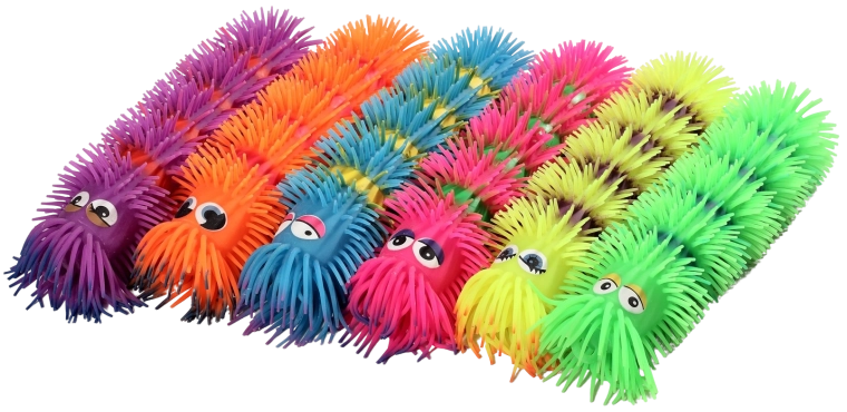 Anti-stress squishy centipede (caterpillar) 30 cm – multiple variants