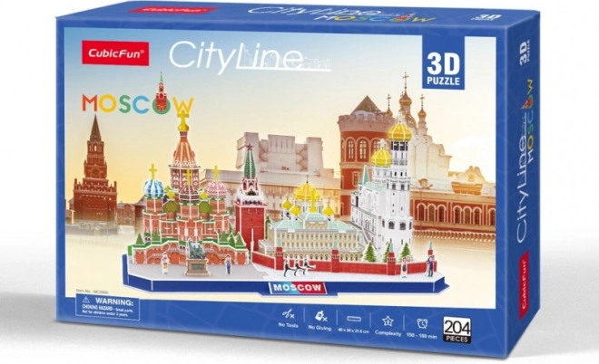 3D-puzzel City Line Moskou
