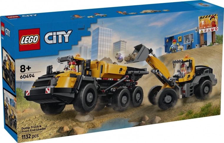LEGO City Dump Truck and Front Loader