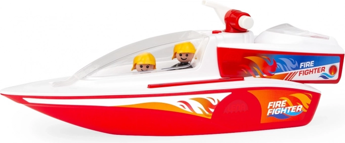 BOAZZ fire rescue boat with catamaran and water cannon
