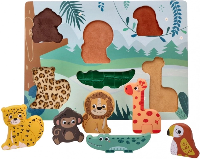 Wooden 3D Puzzle Safari Animals