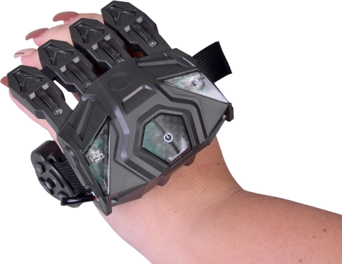 Deux modes de contrôle : gant et télécommande RC